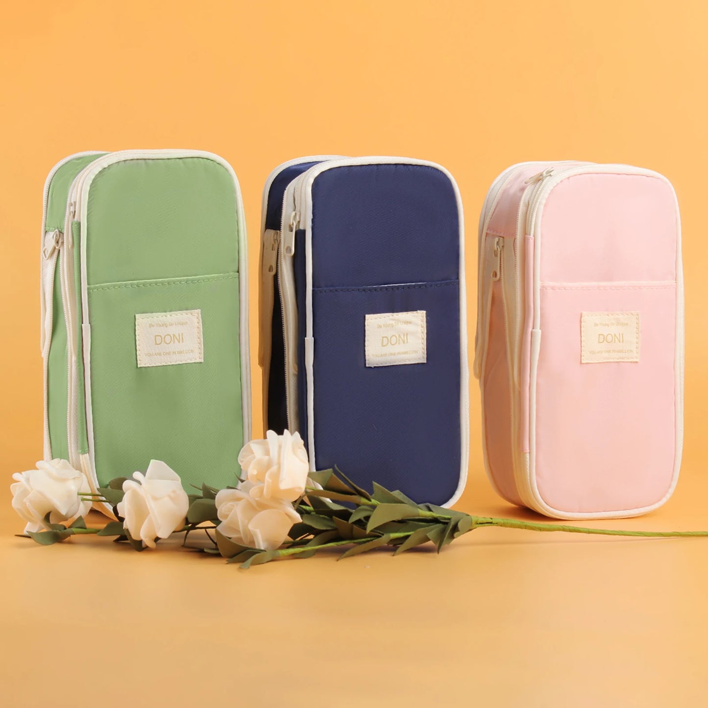 Kawaii Pencil Cases Large Capacity Pencil Bag Pouch Holder Box for