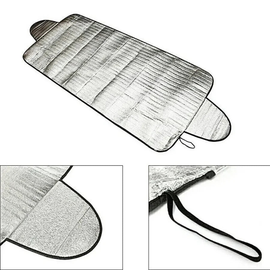 Car Windshield Sunshade Curtain Front Window Sun Shade Protector