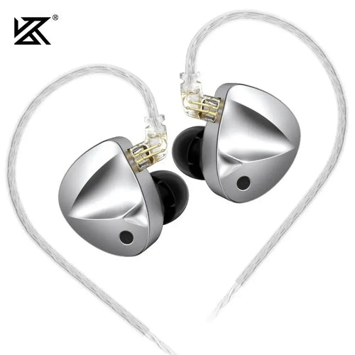 KZ D-Fi Earphones HIFI Bass Earbuds Monitor 4-Level Tuning Switch