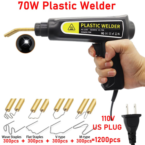 70W Plastic Welding Hot stapler carBumper Repair Kit Hot Stapler
