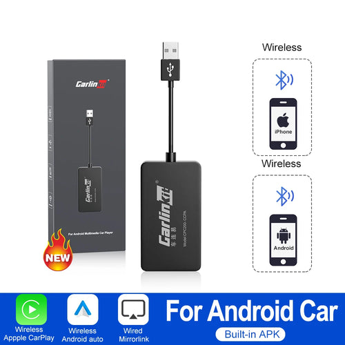Carlinkit Wireless CarPlay & Android Auto Dongle for Android Car