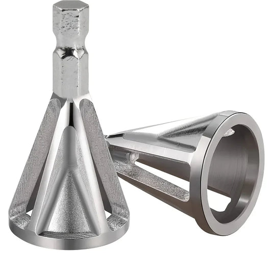 1pc Chamfering Tool, Chuck Drill Tool, Metal Deburring External