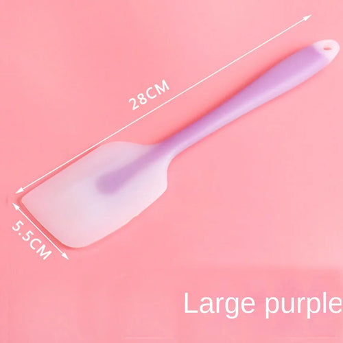 Silicone Spatula Translucent Cake Spatula Cream Blender Knife High