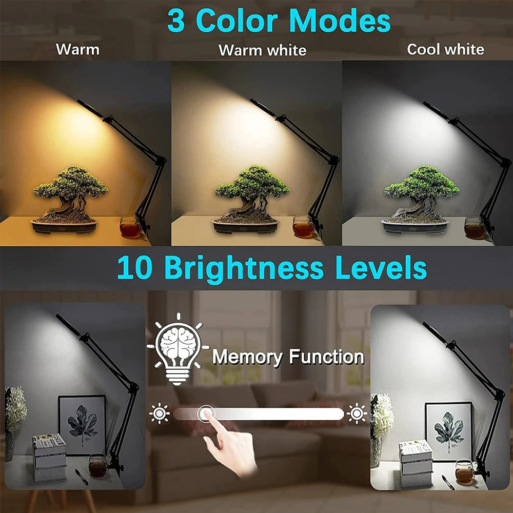 5X Magnifying Glass with Light 2-in-1 LED Lighted Magnifier 3 Color