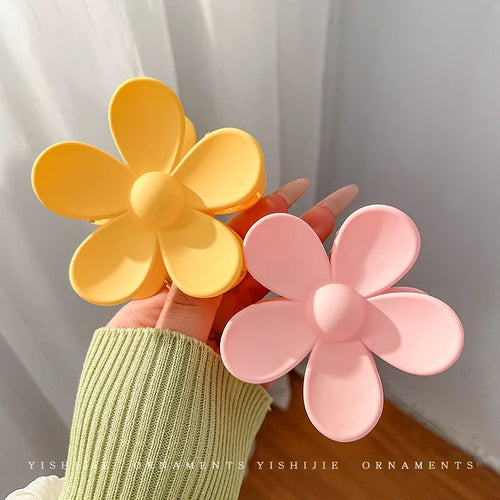 Large Flower Claw Clips For Women Fashion Hair Claw Hair Clamps Girls