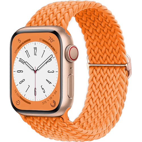 Braided Solo Loop For Apple watch band 45mm 44mm 40mm 49mm 38 41mm