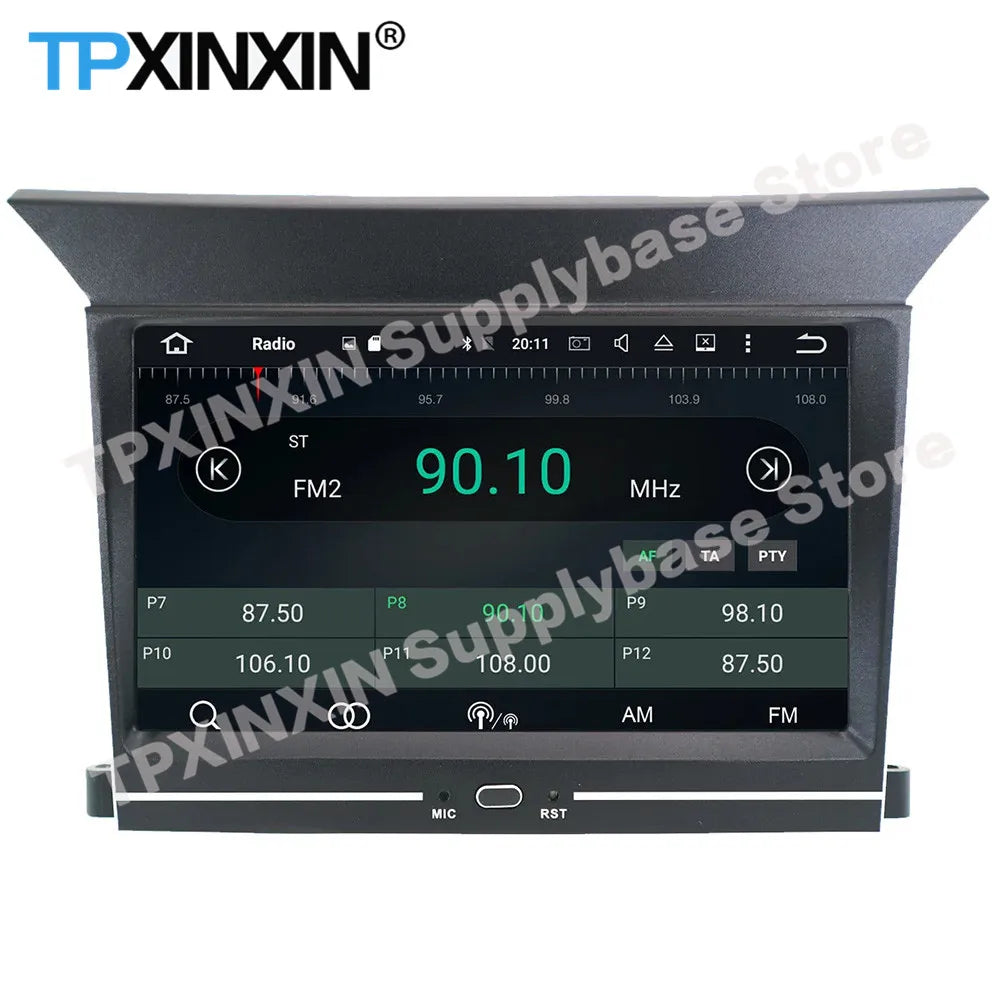 Multimedia Car Radio Stereo Receiver Android Screen For Honda Pilot