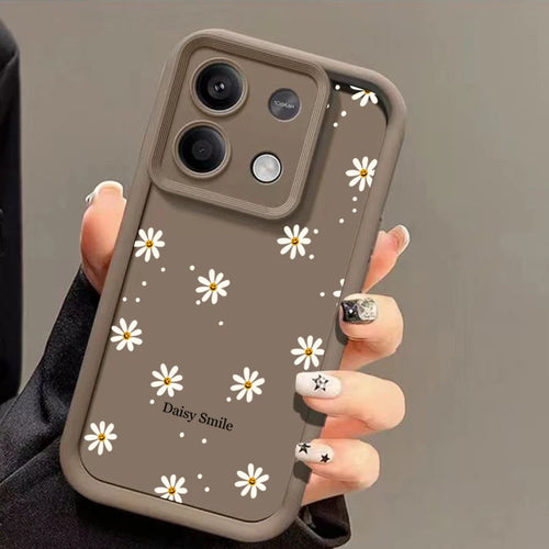 Daisy Flowers Matte Phone Case for Xiaomi Redmi Note 13 12 Pro Plus 4G