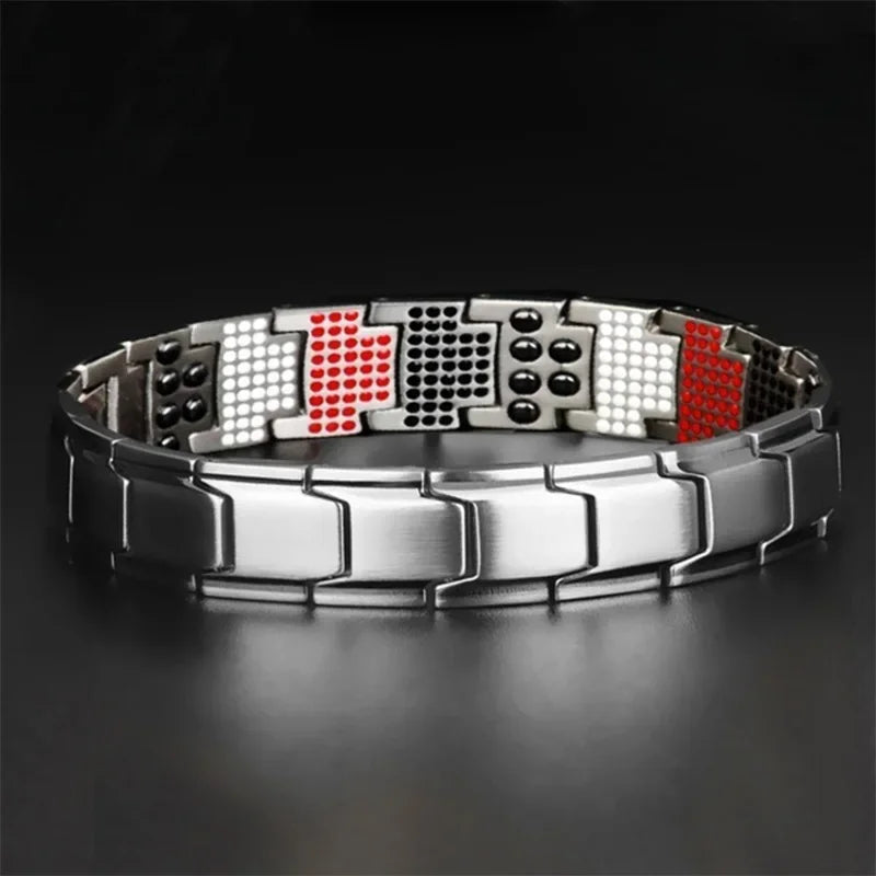 New Men's Health Energy 3 in 1 Bracelet Bracelet for Arthritis Twisted
