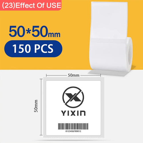 Niimbot 1Roll B1 White Sticker Waterproof Paper Adhesive Label White