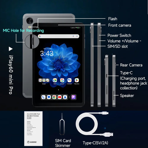 Alldocube iplay 60 mini pro 8.4inch Tablet Pocket Mighty Player