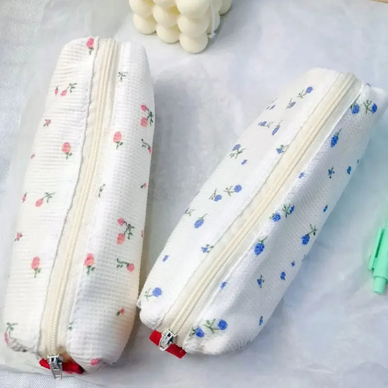 Cute Flower Pencil Bag The Small Fresh Pencil Case Kawaii Pencil Pouch