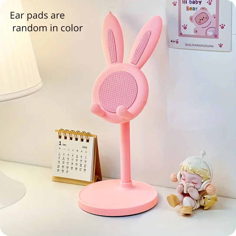 Cute Cartoon Bunny Phone Stand - Adjustable & Compatible With IPhone,