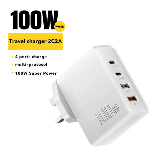Essager 100W GaN USB Type C Caricabatterie PD QC Quick Charge 4.0 3.0