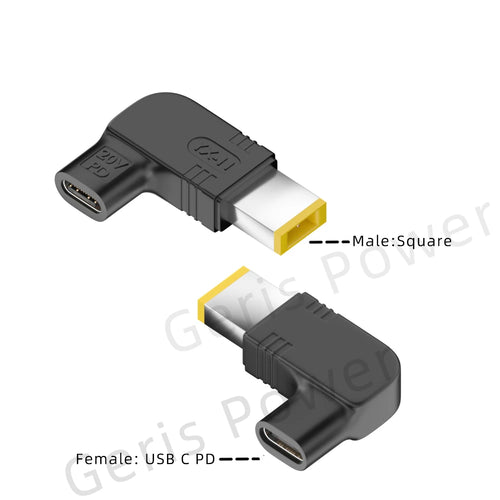 PD 100W Type C to Universal Laptop Charger Converter for Asus Lenovo