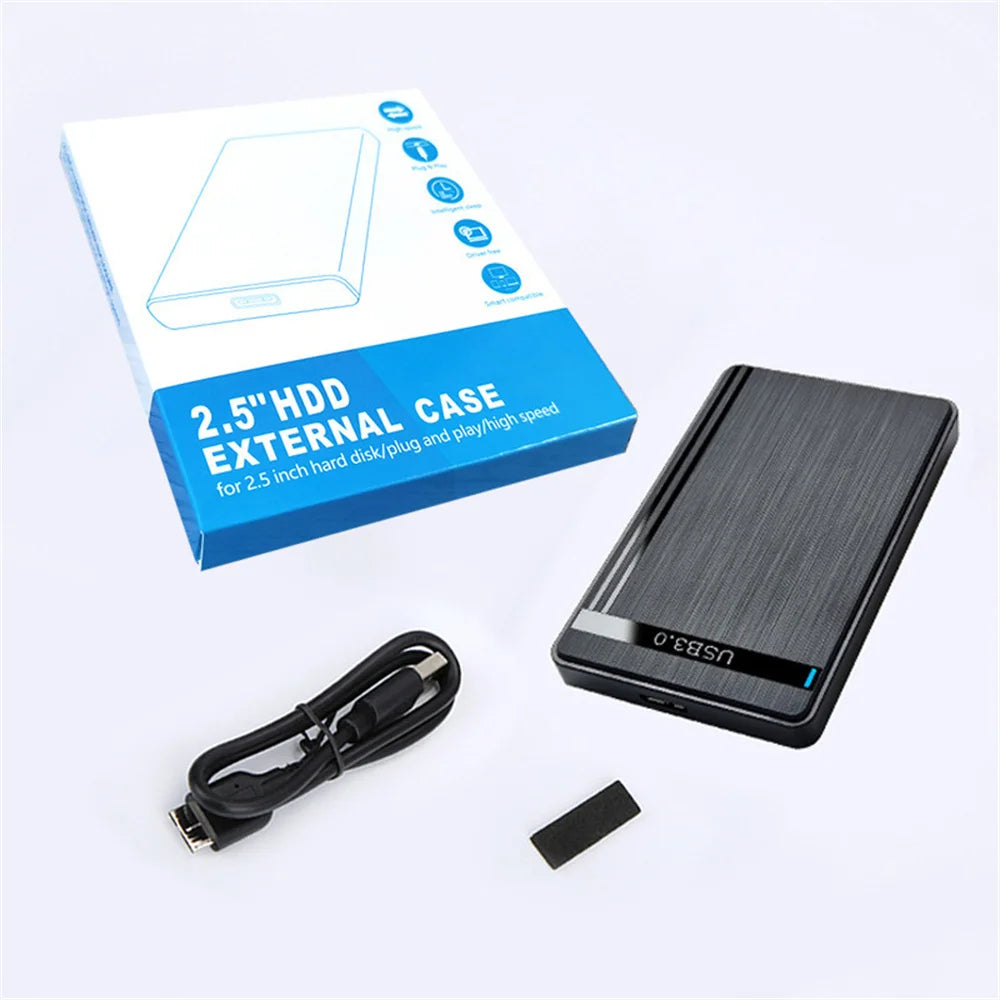 2.5" SATA to USB3.0 HDD Enclosure Mobile Hard Drive Cases for SSD