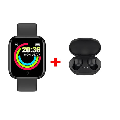 D20 Smart Watch for Men Women Smartwatch Y68 Fitness Tracker Sports