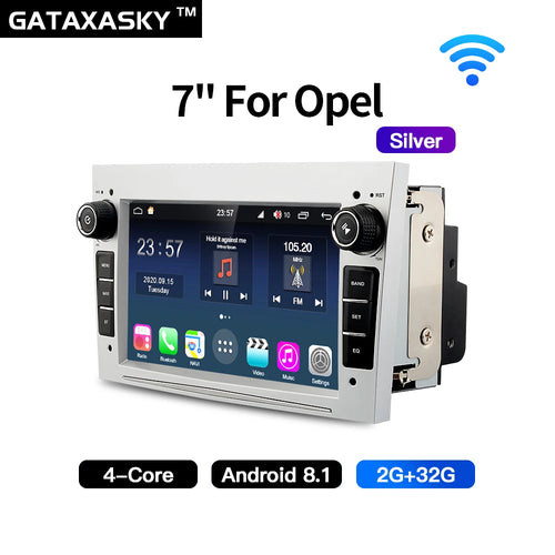 GATAXASKY Car Android Radio Multimedia For Opel Vauxhall Astra H G J