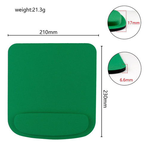 Round EVA Wrist Mouse Pad Computer Mouse Wrist Support Slow Rebound