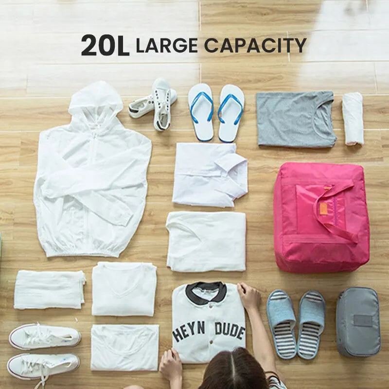 Foldable Travel Duffel Bag Lightweight Travel Bag for Women and Men