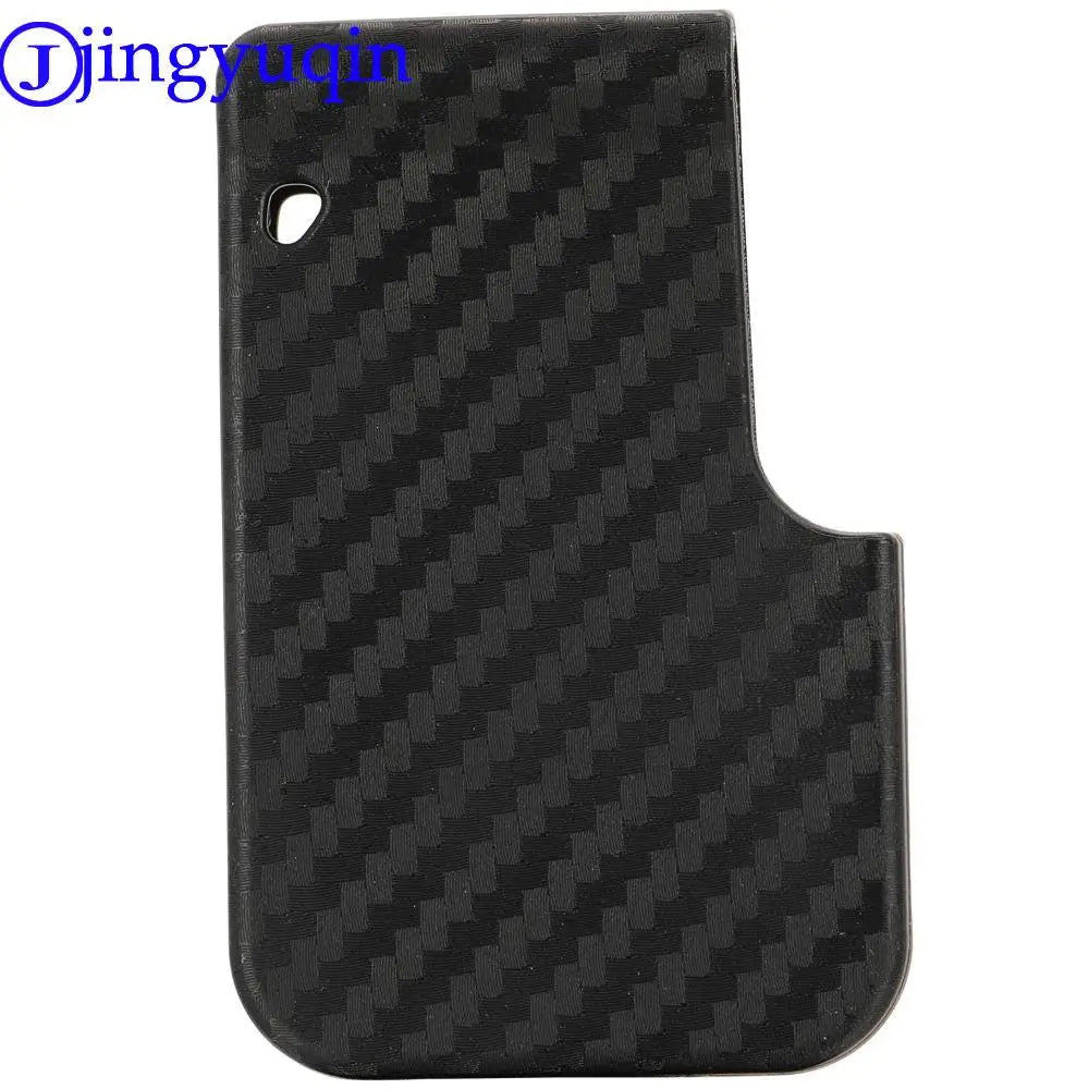jingyuqin Carbon Men Car Key Bag Case For Renault Kadjar Captur Clio