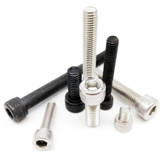 50pcs DIN912 M3 Hexagon Hex Socket Head Cap Allen Bolt Screw 304 A2-70