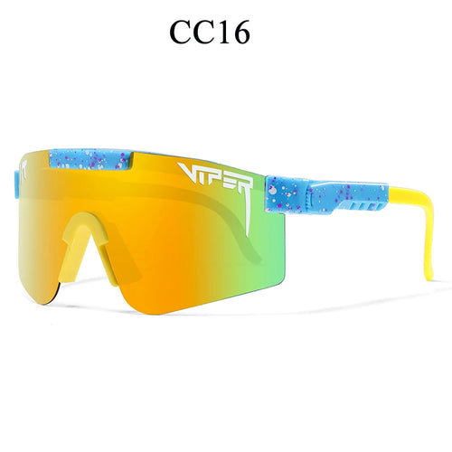 Men Women Pit Viper Cycling Glasses UV400 Sunglasses Adults Outdoor