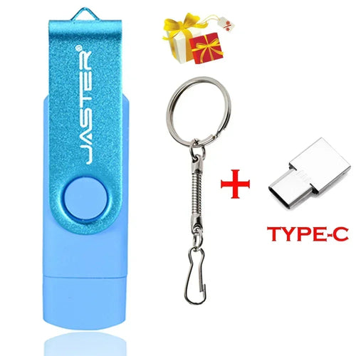 JASTER TYPE-C High Speed USB Flash Drive OTG Pen Drive 256GB 128GB