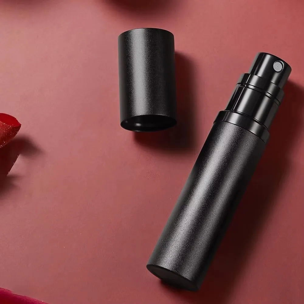 5ml Mini Aluminum Spray Alcochol Empty Refillable Bottle Portable