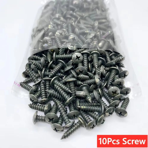 100pcs Metal Self Tapping Fasteners for Auto Ushaped Clip Screws