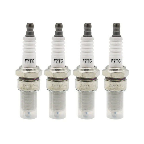 4 Pcs Spark Plugs F7TC for Gasoline Machinery 4 Stroke Engine GX120
