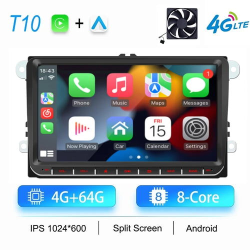 2Din Car Radio Android for Volkswagen Golf 5 6 Polo Passat B6 B7 CC