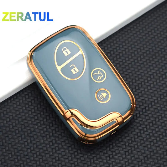 3/4 Buttons TPU Car Remote Key Case Cover for Lexus IS250 IS300C RX270