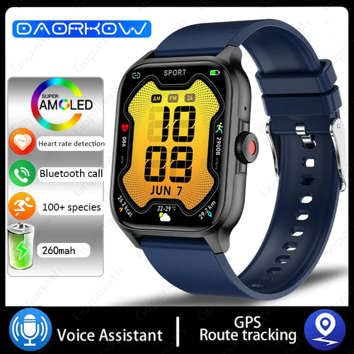 2024 Smart Watch For Women Full Touch Screen Bluetooth Call Waterproof