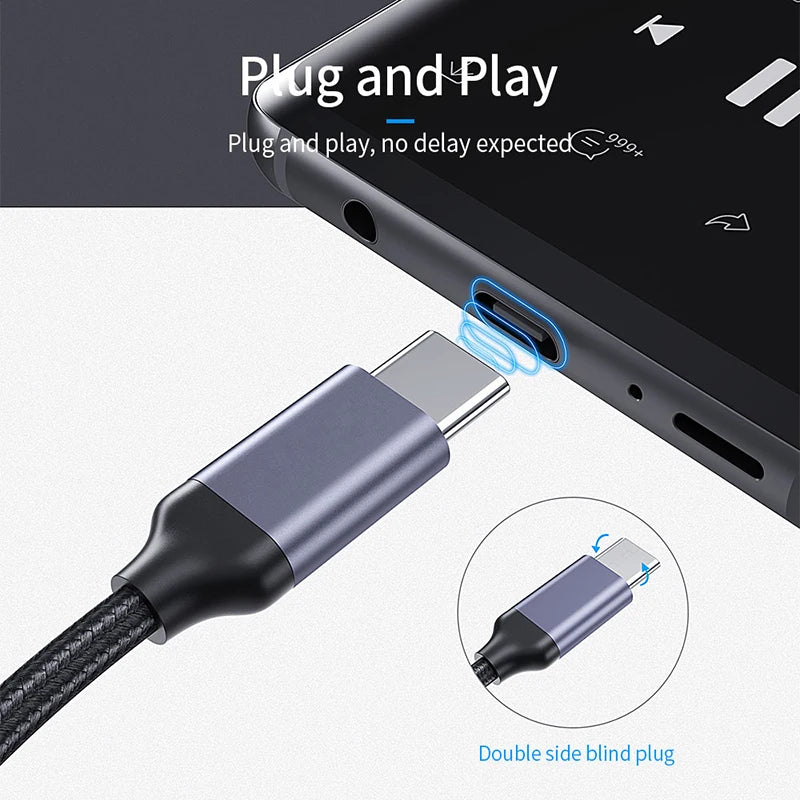 Audio Adapter 2 IN 1 Fast Charge For Samsung S20 Ultra Note 20 For