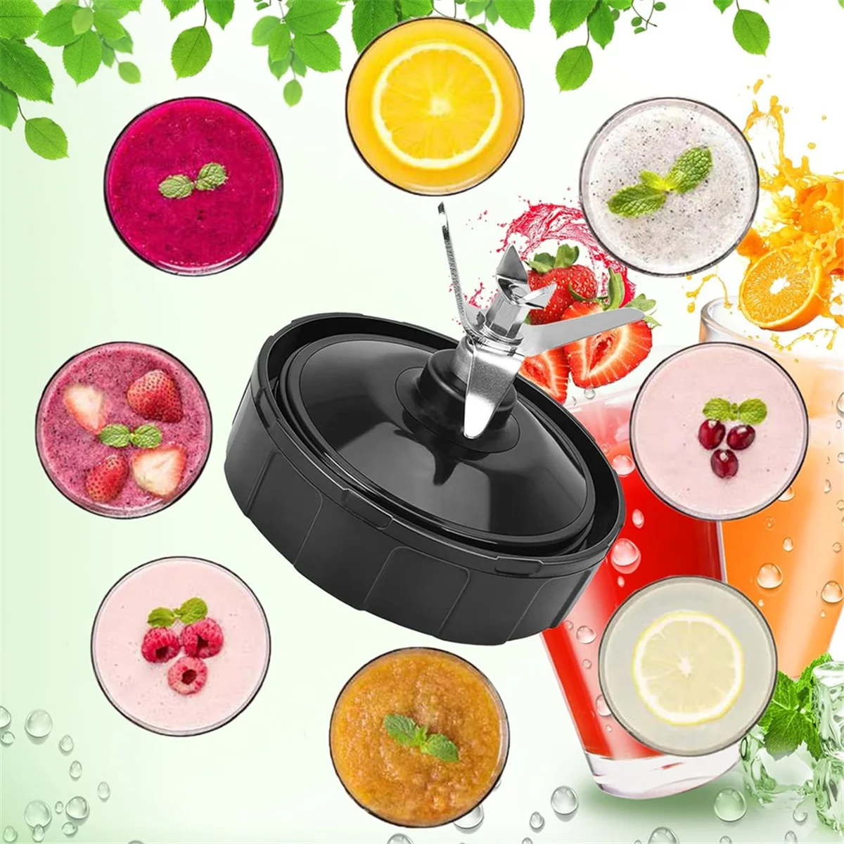 7 Fins Blender Blade for Ninja BN401 BN751 BN801 BL450-30 BL480-30,