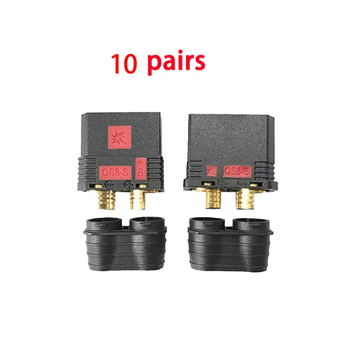 2/5/10pair QS8-S Heavy Duty Battery Connector Anti-Spark Gold