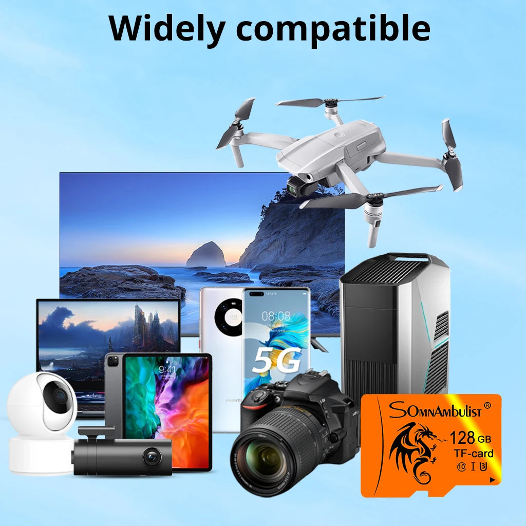 Memory card 128GB mini TF card 32GB 64GB 8GB Class high speed  TF card