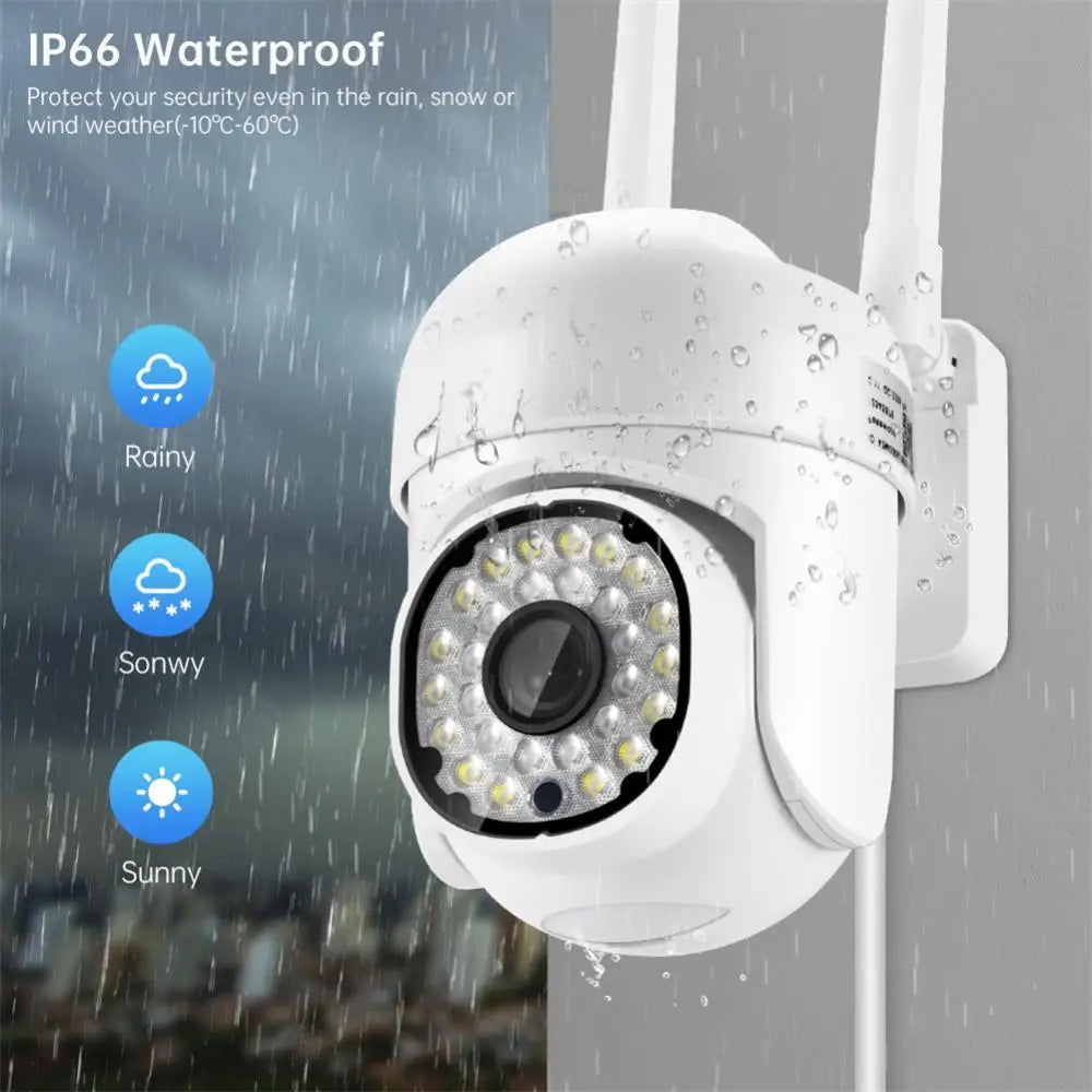 2MP PTZ YI IOT WiFi Outdoor 4X Digital Zoom Camera Home Security Auto