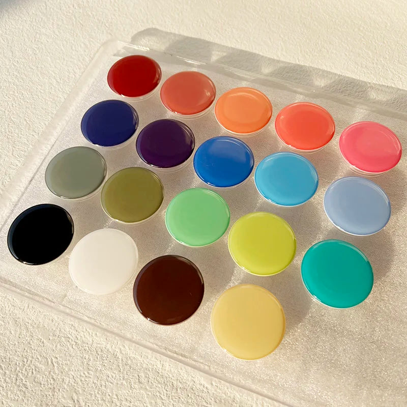 Popular Ins Korean style Macaron socket Phone Talk Grip Stretchable