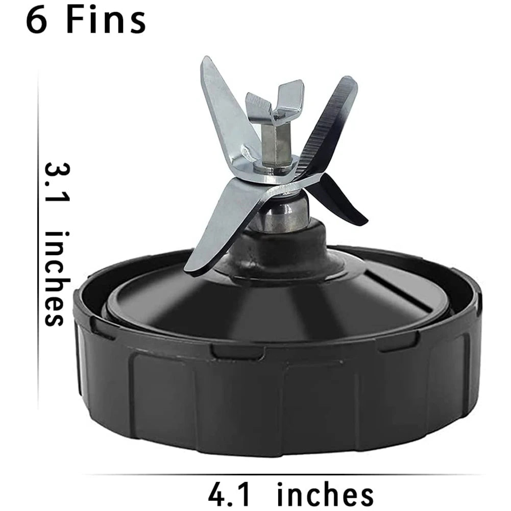 For Ninja Blender Replacement Parts Assembly 6 Fins, Extractor Blade