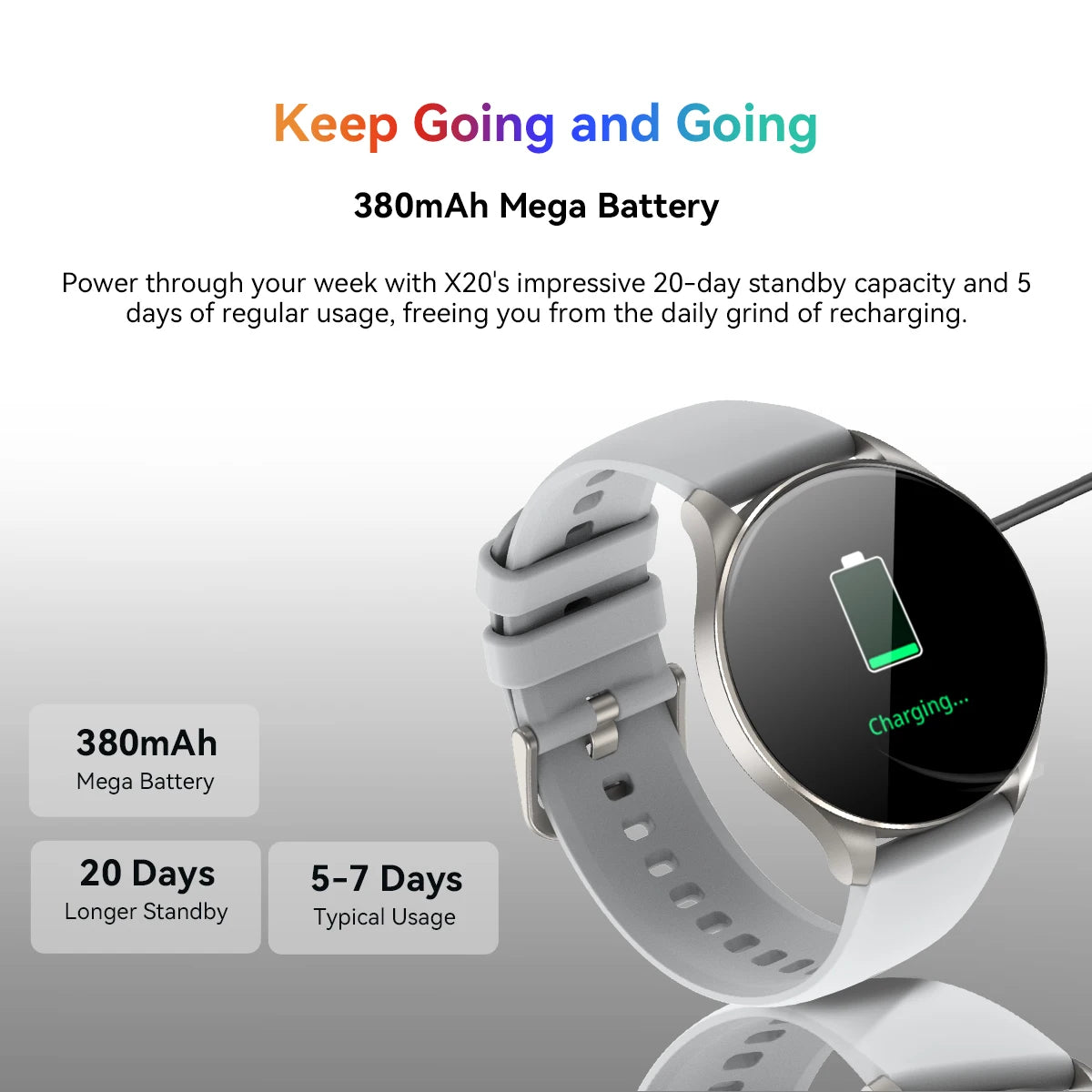 Blackview 2024 smartwatch X20 AMOLED display watch Hi Fi Bluetooth