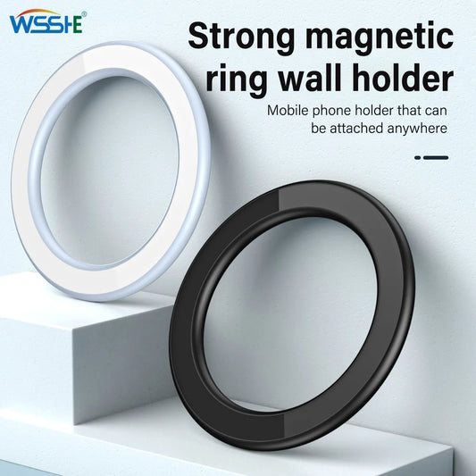 Magnetic Ring Holder For iPhone 14 13 12 Magnet Wall Mobile Phone