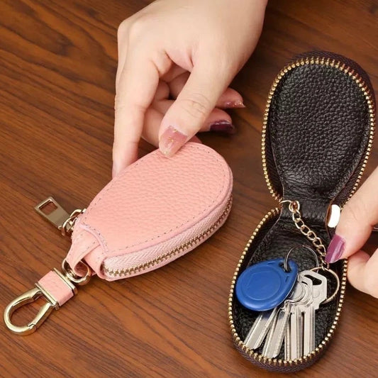 1Pc Car Key Wallets Women Couples Zipper Door Keys Storage Mini
