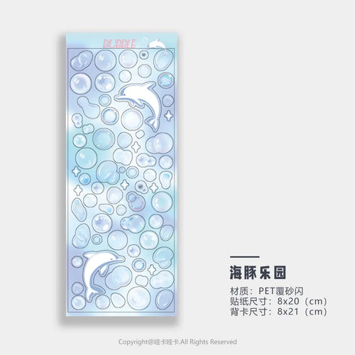 Stars Decal Stickers Scrapbooking Stationery Hearts Stickers PET