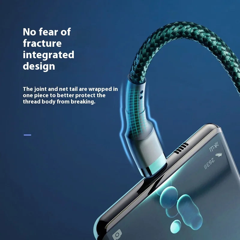 PD 120W Super Charging For Samsung S24 S23 USB C TO USB Type C Cable