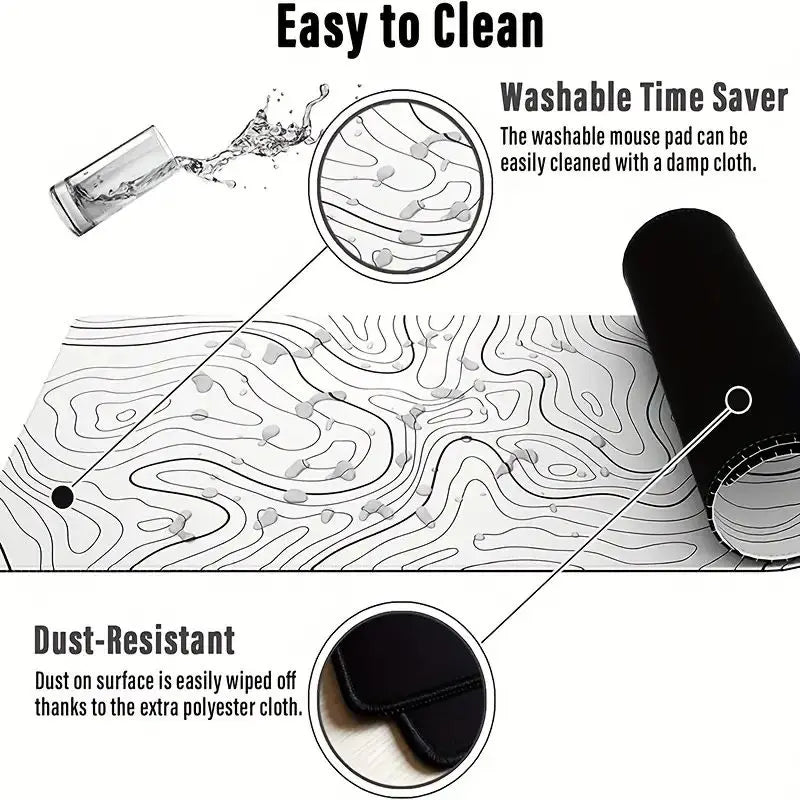 1PC Large Mouse Pads For Desk, Gaming Mouse Pad, Mouse Pad with