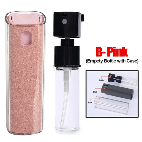 Mini Screen Cleaner Spray Smartphones Soft Microfiber Polishing Cloth