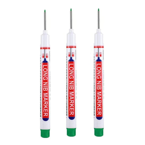 1/4Pcs White Permanent Paint Pen set for Wood Rock Plastic Leather