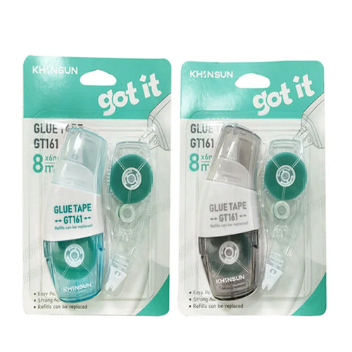 Double Sided Adhesive Tape Roller Glue Tape 6mm*8m with Refill Glue